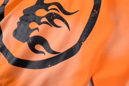 HE Studios Orange Hoodie 2025 New