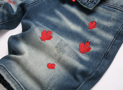 Men's  Jean Shorts 2113#
