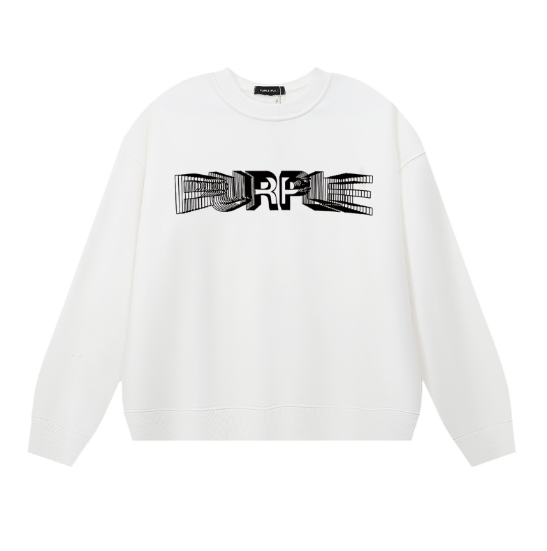 Purple 2025  Men's Long-Sleeve T-shirt Sweatshirt 1141