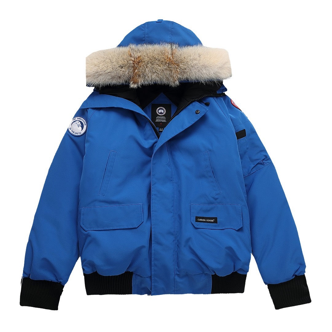 Short  Pilot  Parka 01 Blue