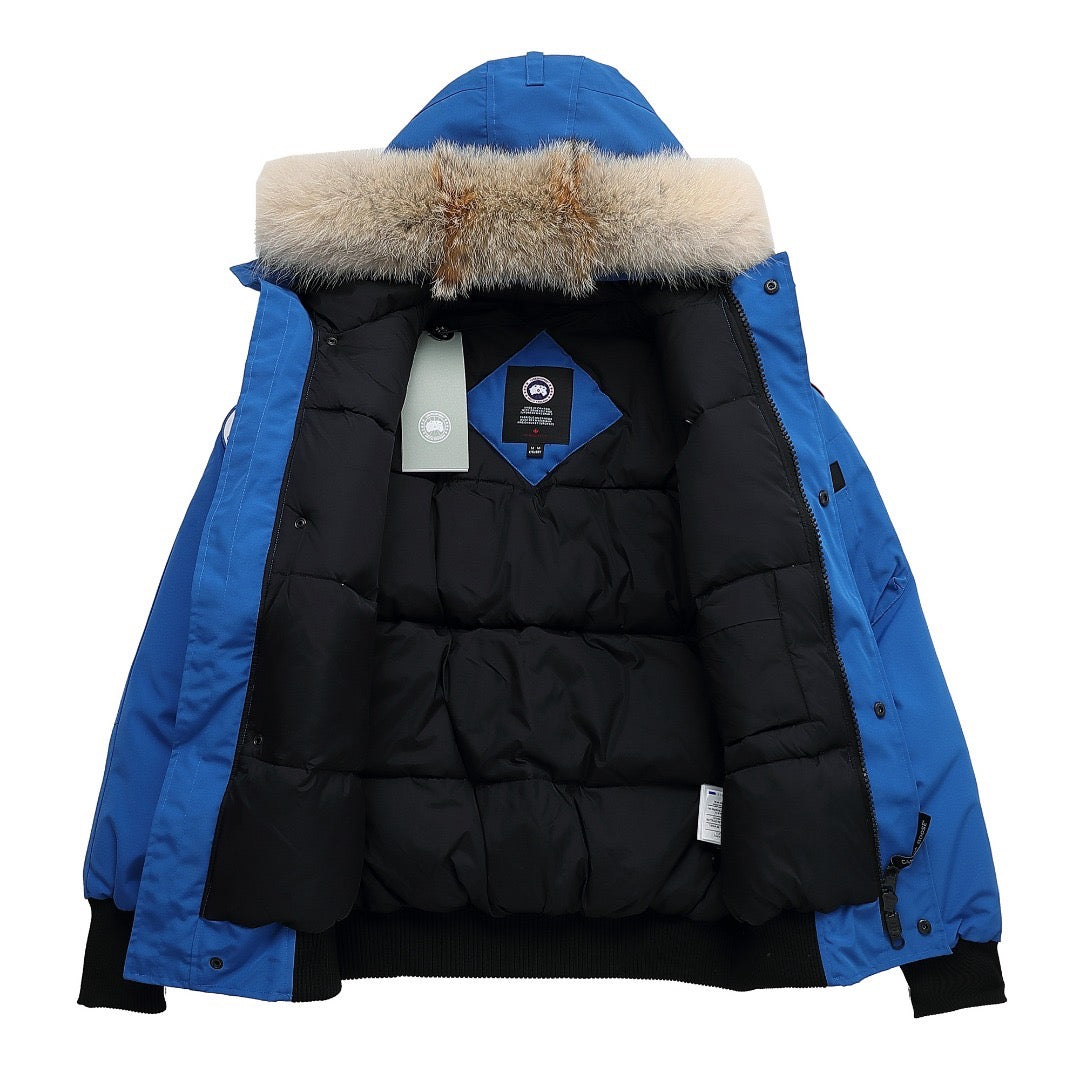 Short  Pilot  Parka 01 Blue