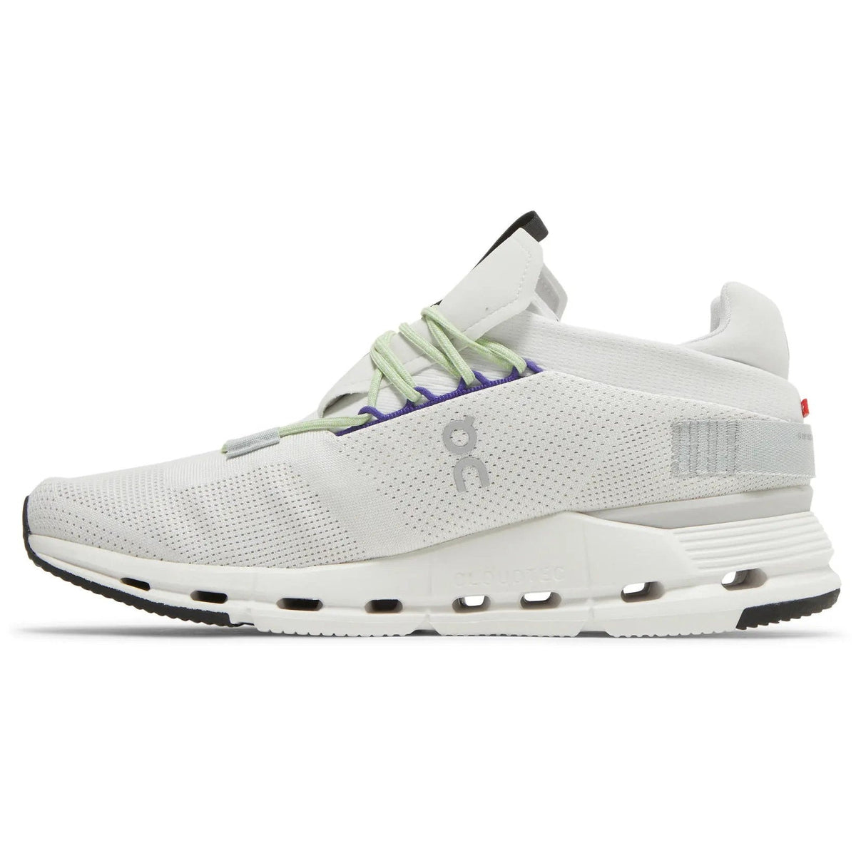 On Cloudnova Sneakers - White Mineral