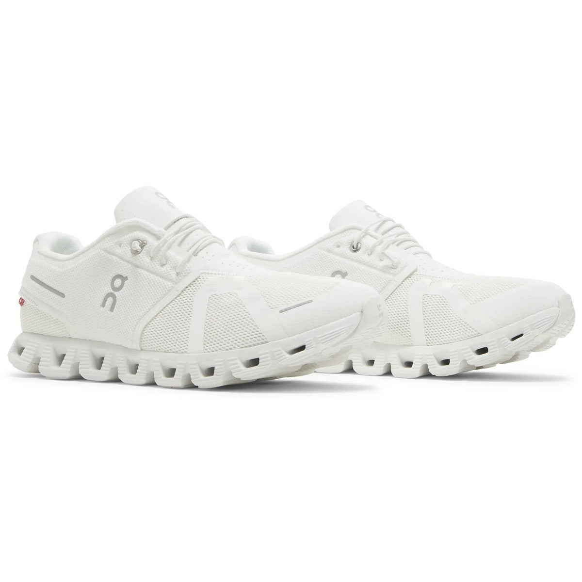 On Cloud 5 All White Sneakers