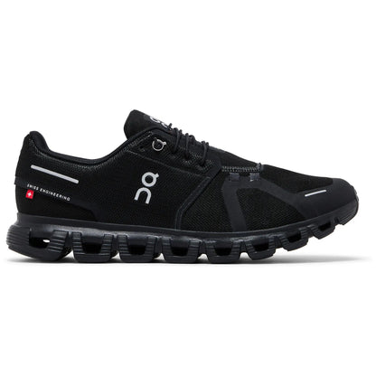 On Cloud 6 Triple Black Running Shoes