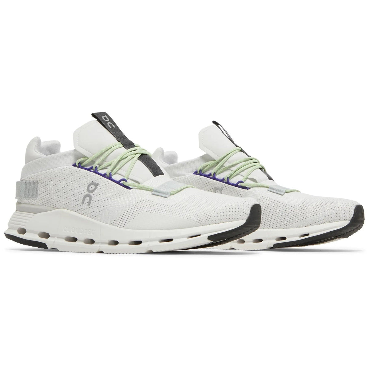 On Cloudnova Sneakers - White Mineral