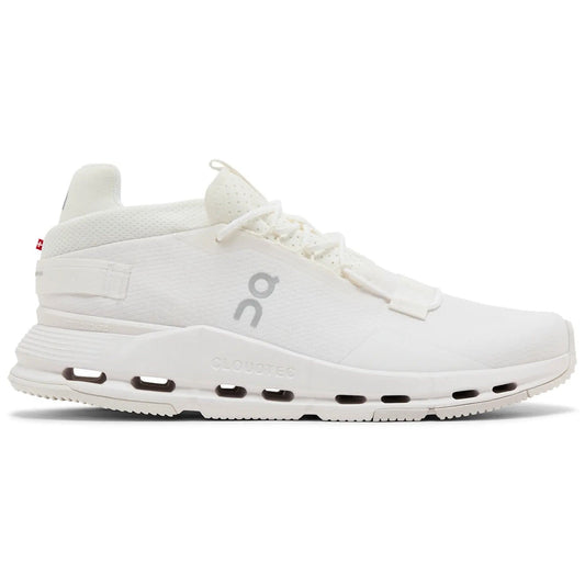 On Cloudnova 2 All White Sneakers