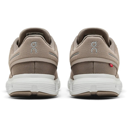 On Cloud 6 Sneakers - Fog White