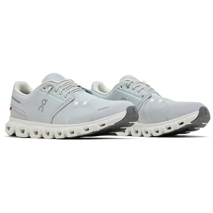 On Cloud 6 Sneakers - Glacier White