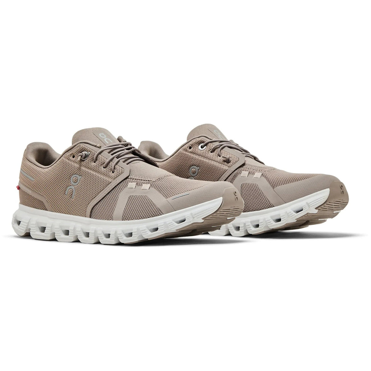 On Cloud 6 Sneakers - Fog White