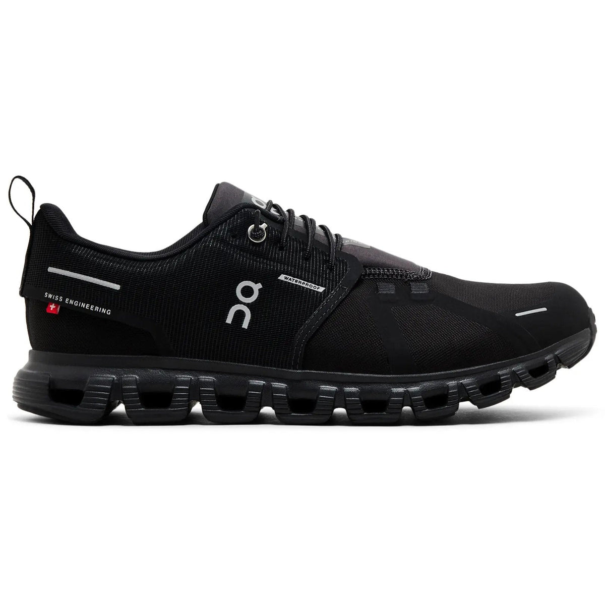 On Cloud 6 Waterproof All Black Sneakers