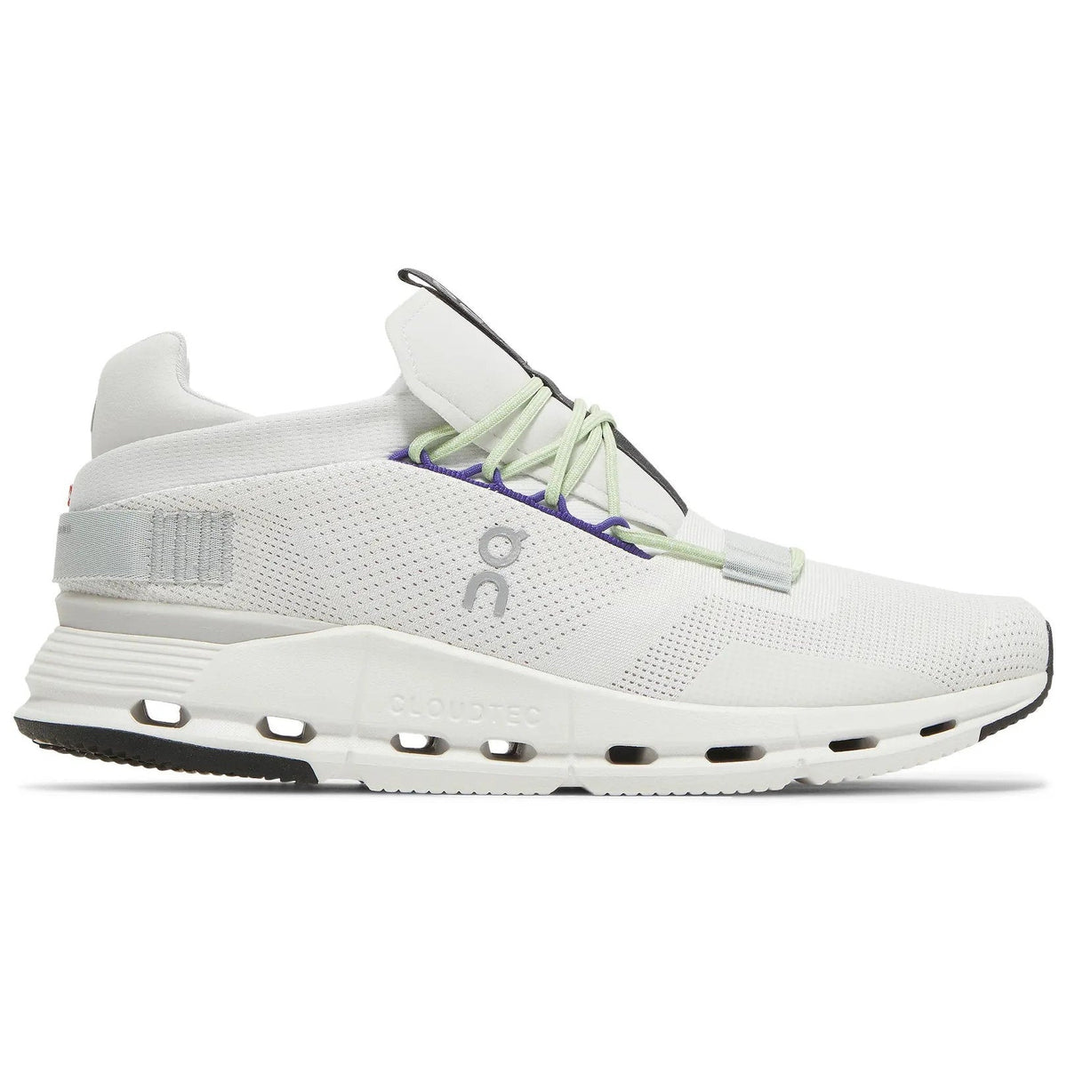 On Cloudnova Sneakers - White Mineral