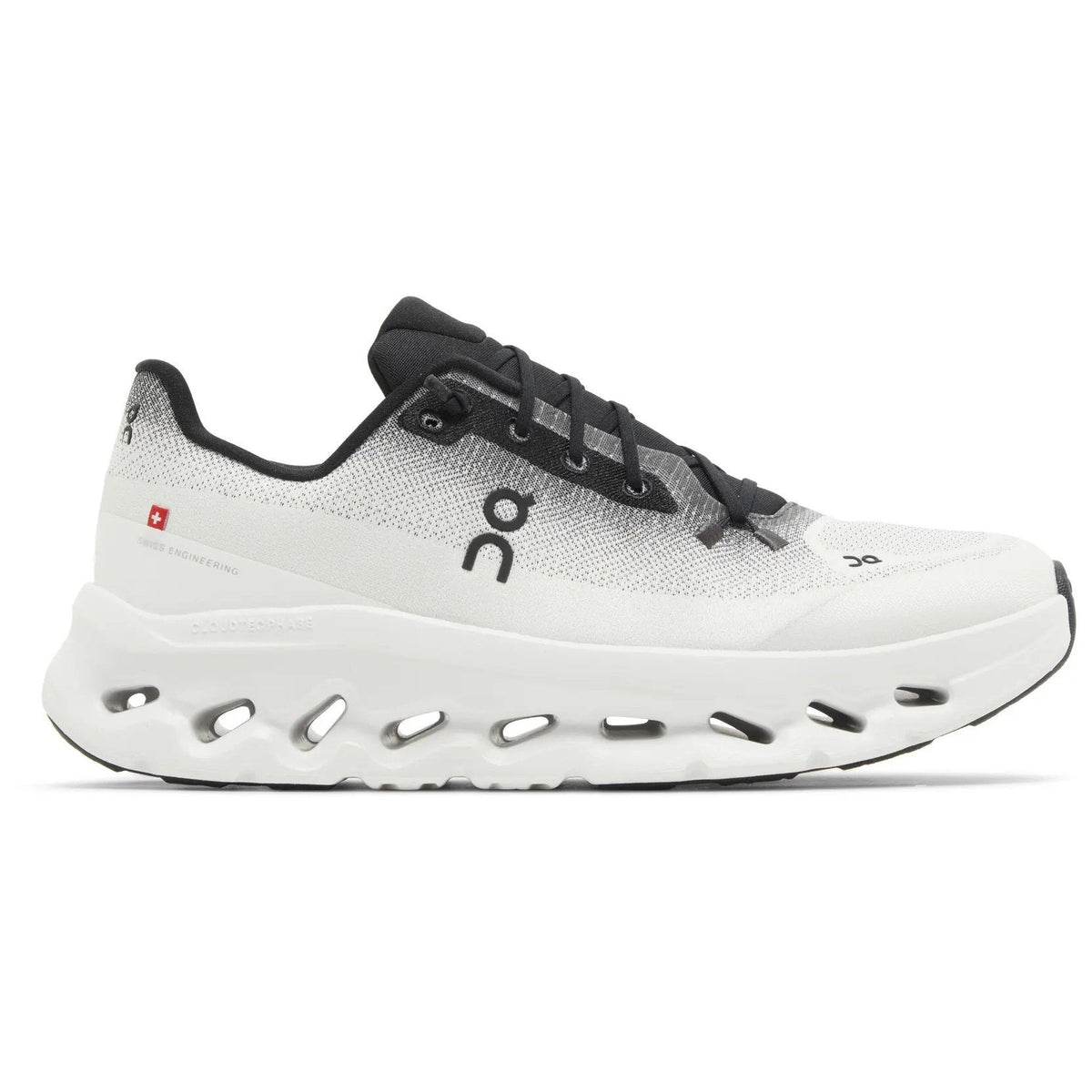 On Cloudtilt Black Ivory Running Shoes