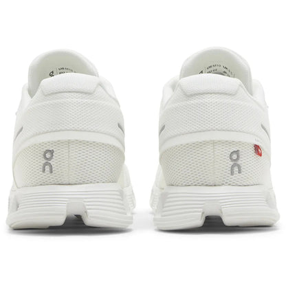 On Cloud 5 All White Sneakers