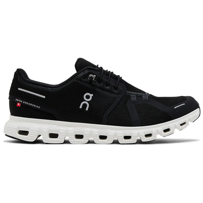 On Cloud 6 Black White Running Shoes