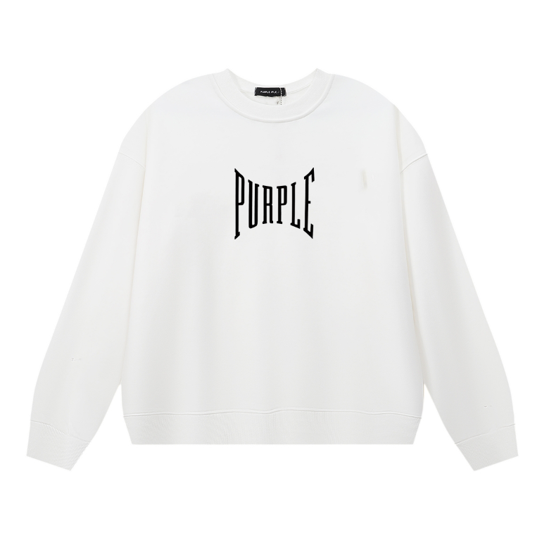 Purple 2025  Men's Long-Sleeve T-shirt Sweatshirt 1156