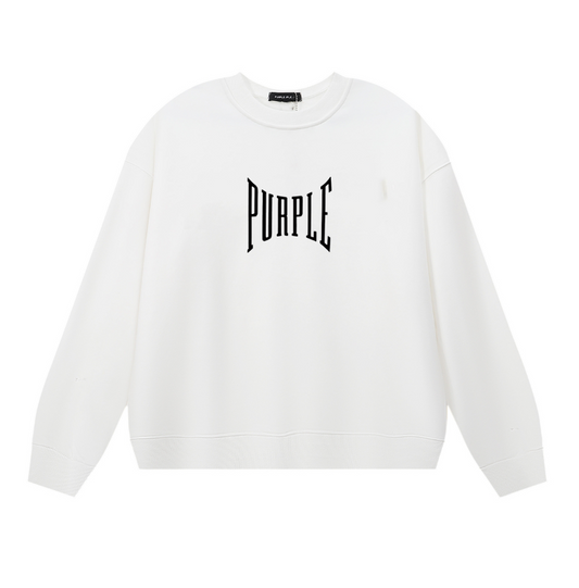Purple 2025  Men's Long-Sleeve T-shirt Sweatshirt 1156