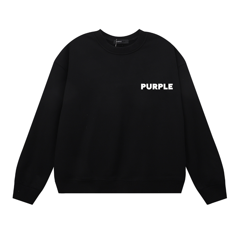 Purple 2025  Men's Long-Sleeve T-shirt Sweatshirt 1152