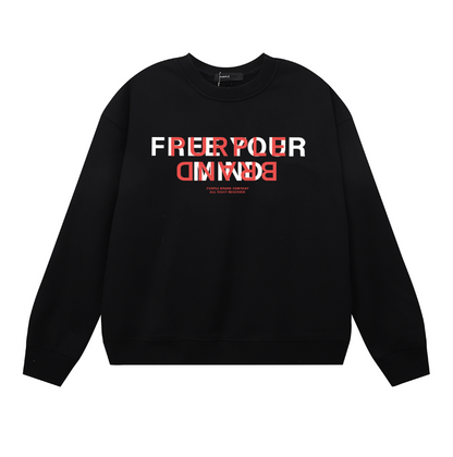 Purple 2025  Men's Long-Sleeve T-shirt Sweatshirt 1132