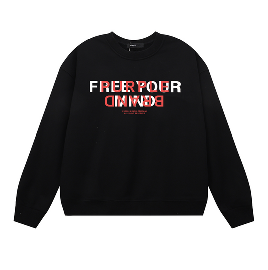 Purple 2025  Men's Long-Sleeve T-shirt Sweatshirt 1132