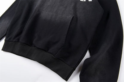 HE Studios 2025 New Hoodie Black Five-pointed star