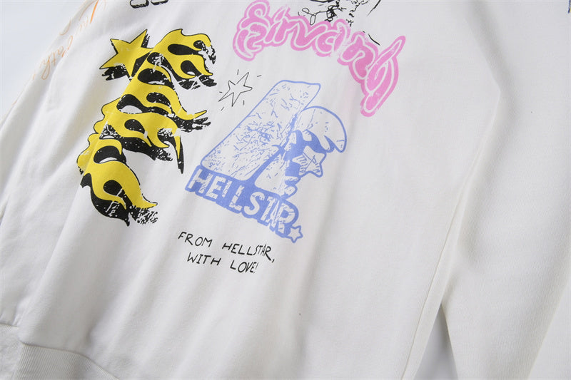 HE Studios 2025 New Hoodie white