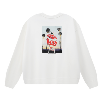 Purple 2025  Men's Long-Sleeve T-shirt Sweatshirt 1150