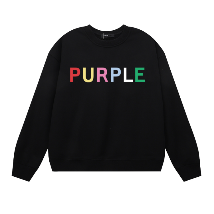 Purple 2025  Men's Long-Sleeve T-shirt Sweatshirt 1125