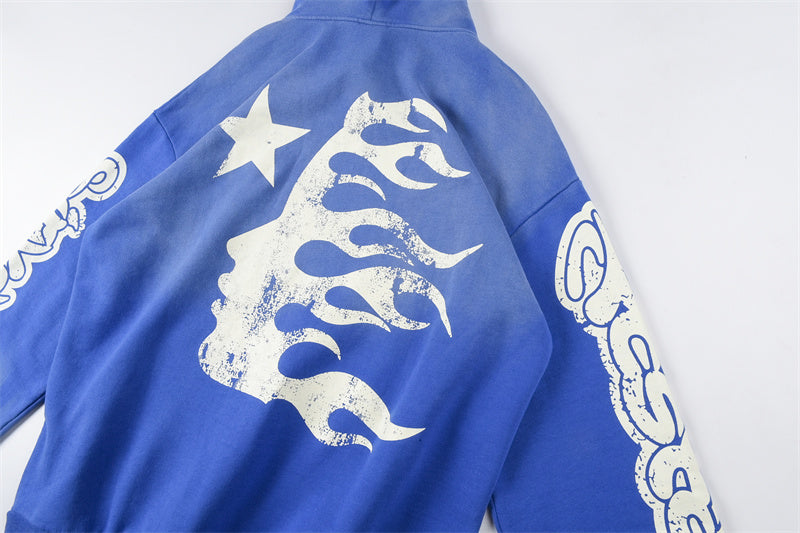 HE Studios 2025 New Hoodie blue