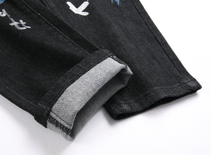 Fashion Casual Denim Pants 7116#
