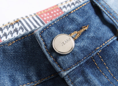 Men's  Jean Shorts 660#