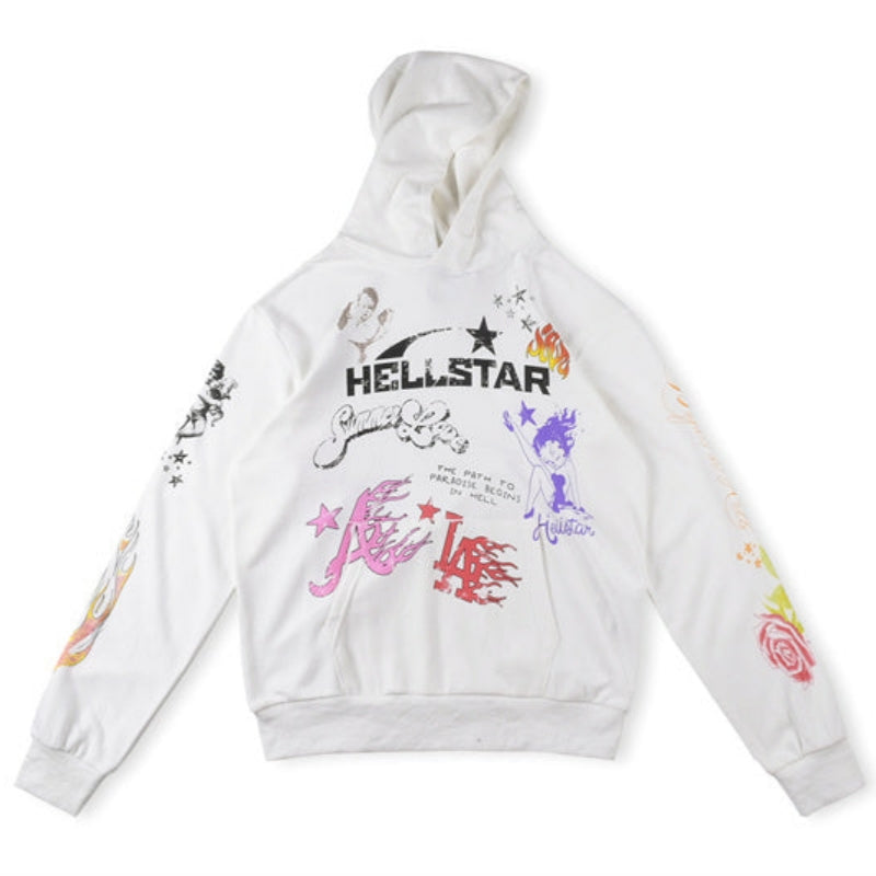 HE Studios 2025 New Hoodie white