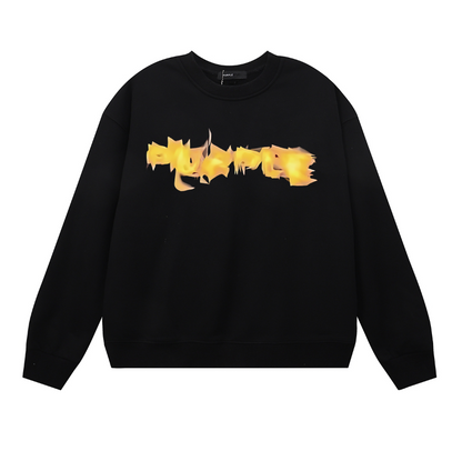 Purple 2025  Men's Long-Sleeve T-shirt Sweatshirt 1135