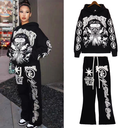 HE Studios 2025 New Hoodie and Pants Set 8133