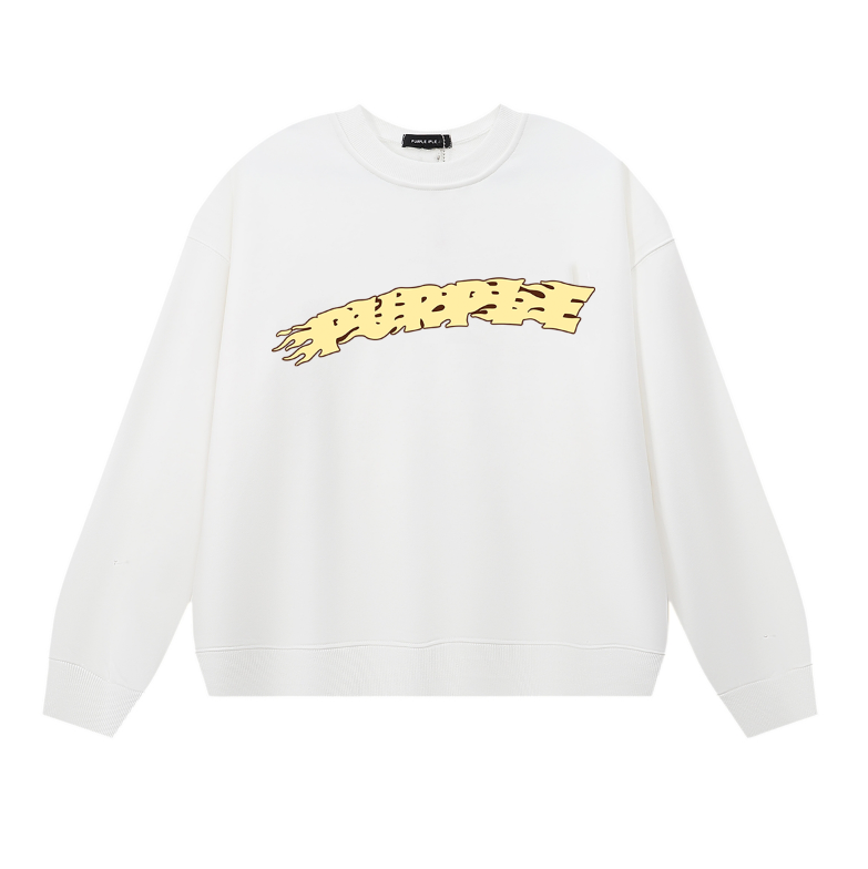 Purple 2025  Men's Long-Sleeve T-shirt Sweatshirt 1130