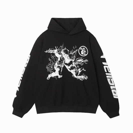 HE Studios 2025 New Hoodie Black